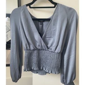 Express Blue Top